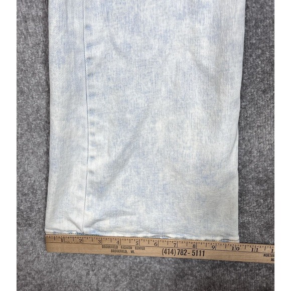 Aeropostale High Rise Flare Jeans Womens Size‎ 8 Acid Wash Distressed Denim - Picture 15 of 15